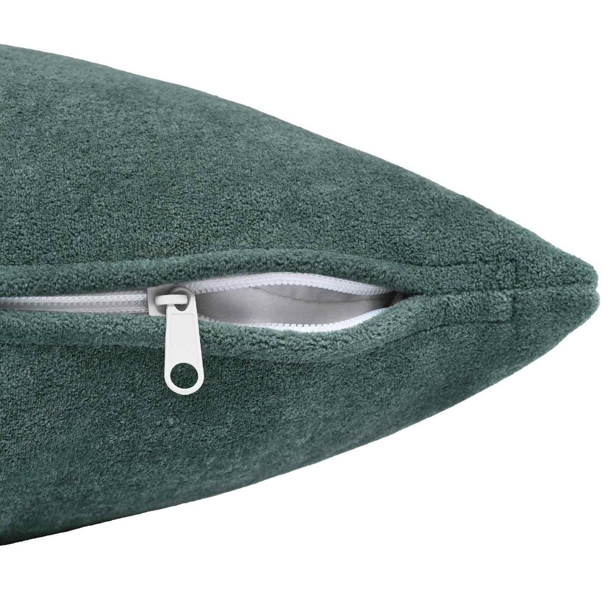 vidaXL Cushion with Pillow HEERLEN 6 pcs Sea Blue Microfiber Fleece