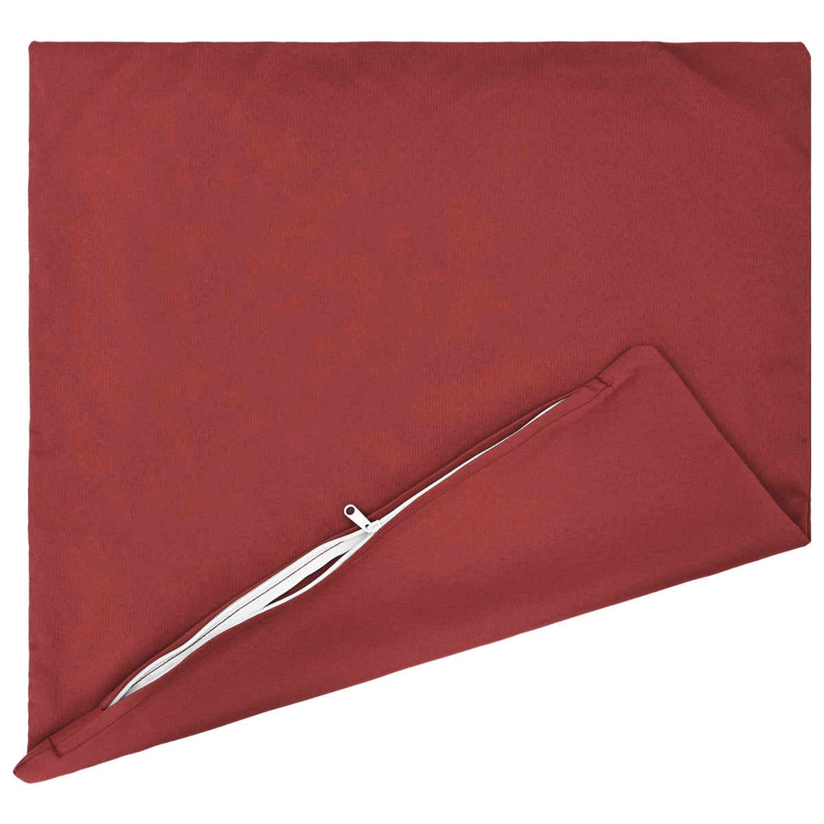 vidaXL Cushion with Pillow HEERLEN 2 pcs Wine Red Polyester
