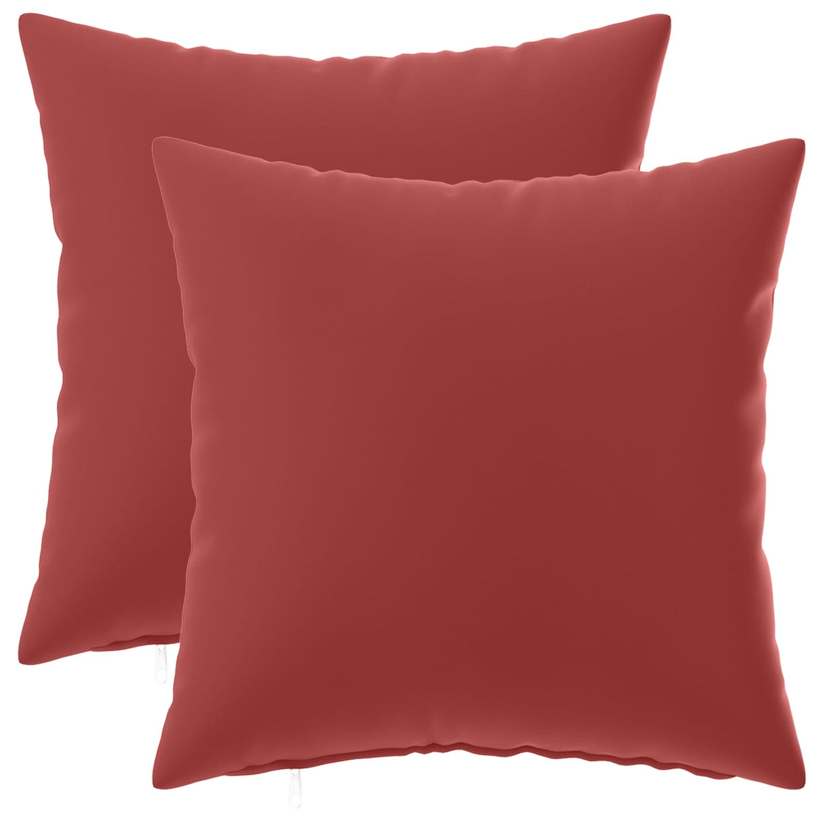 vidaXL Cushion with Pillow HEERLEN 2 pcs Wine Red Polyester