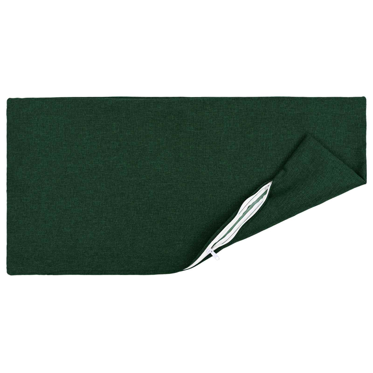 vidaXL Cushion with Pillow HEERLEN 6 pcs Dark Green Fabric