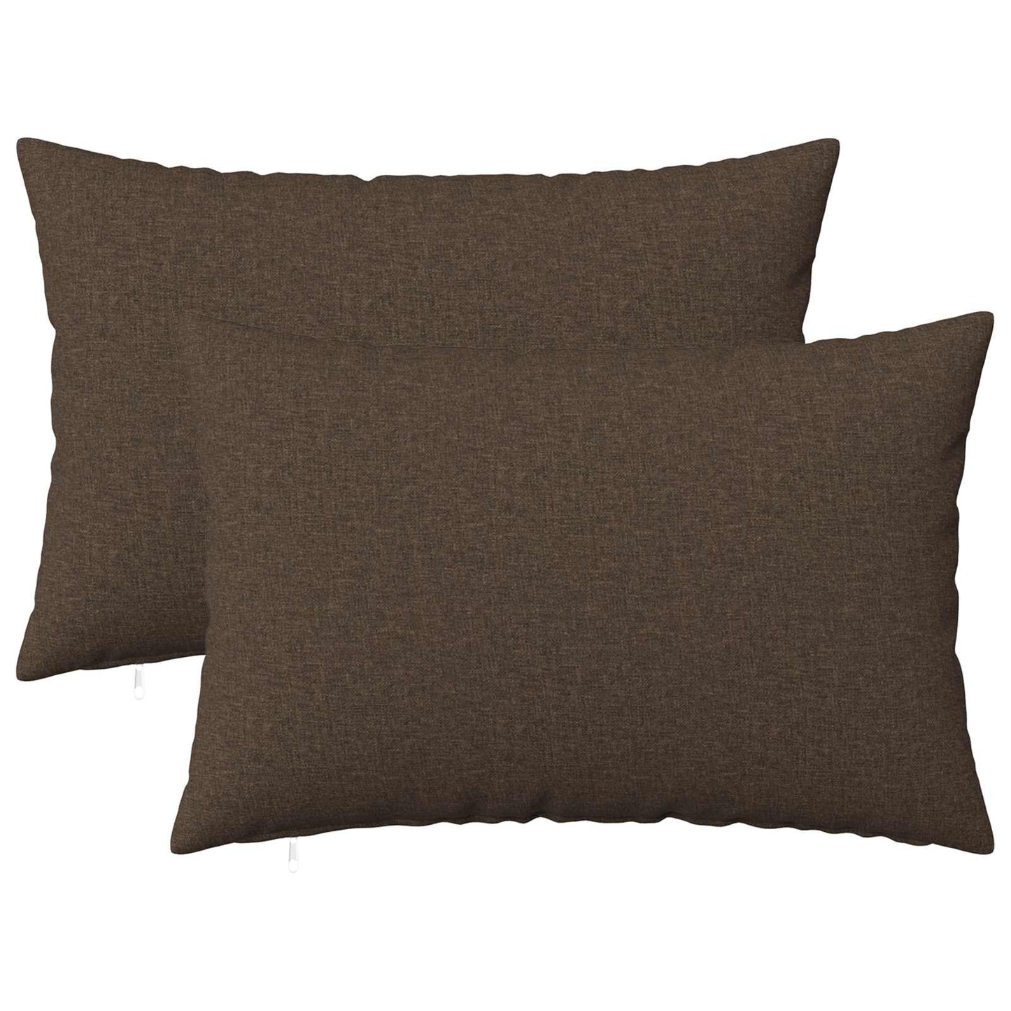 vidaXL Cushion with Pillow HEERLEN 2 pcs Taupe Fabric