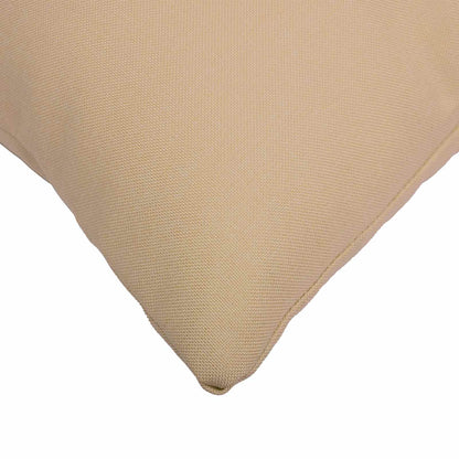 vidaXL Cushion with Pillow HEERLEN 6 pcs Cream Fabric