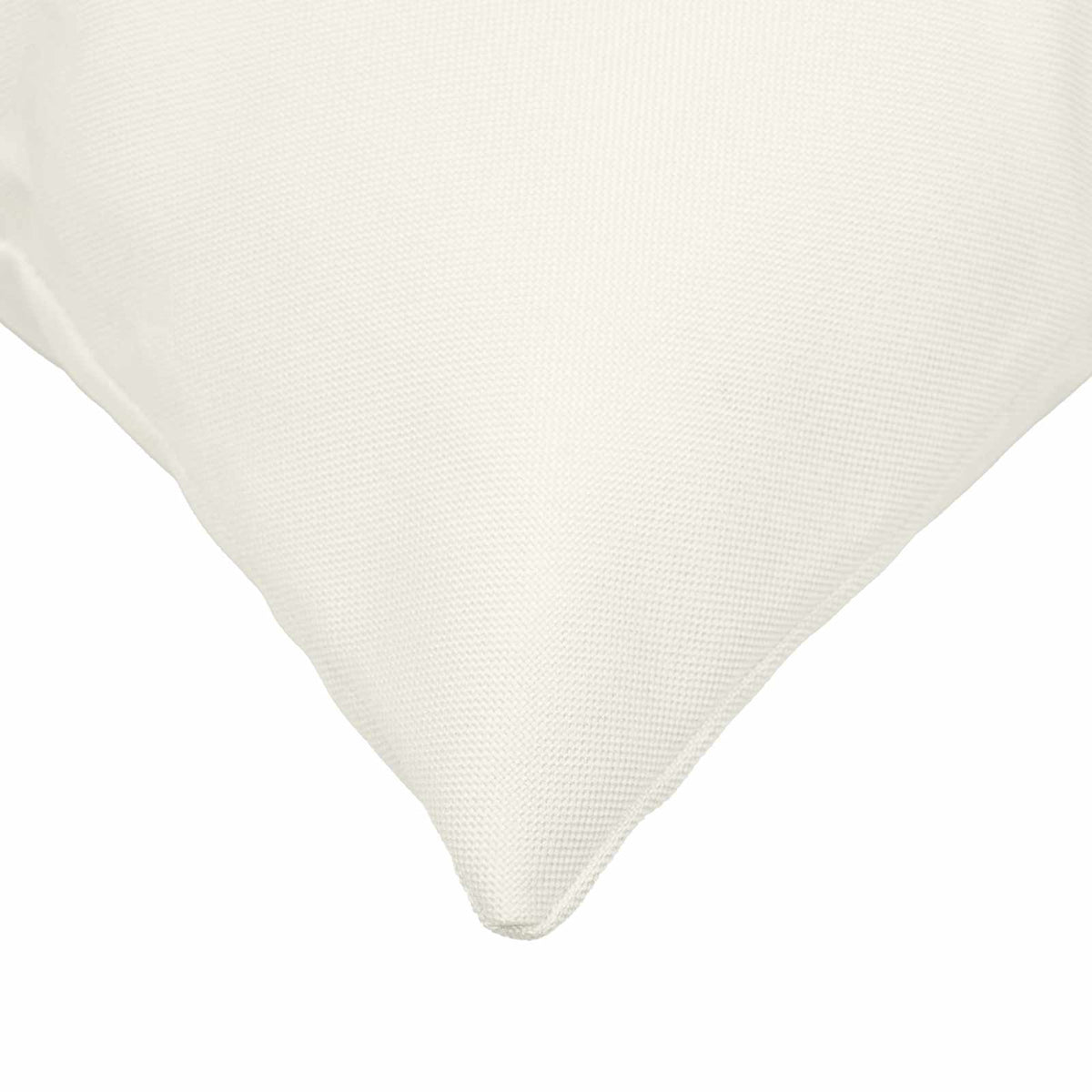 vidaXL Cushion with Pillow HEERLEN 2 pcs White Fabric