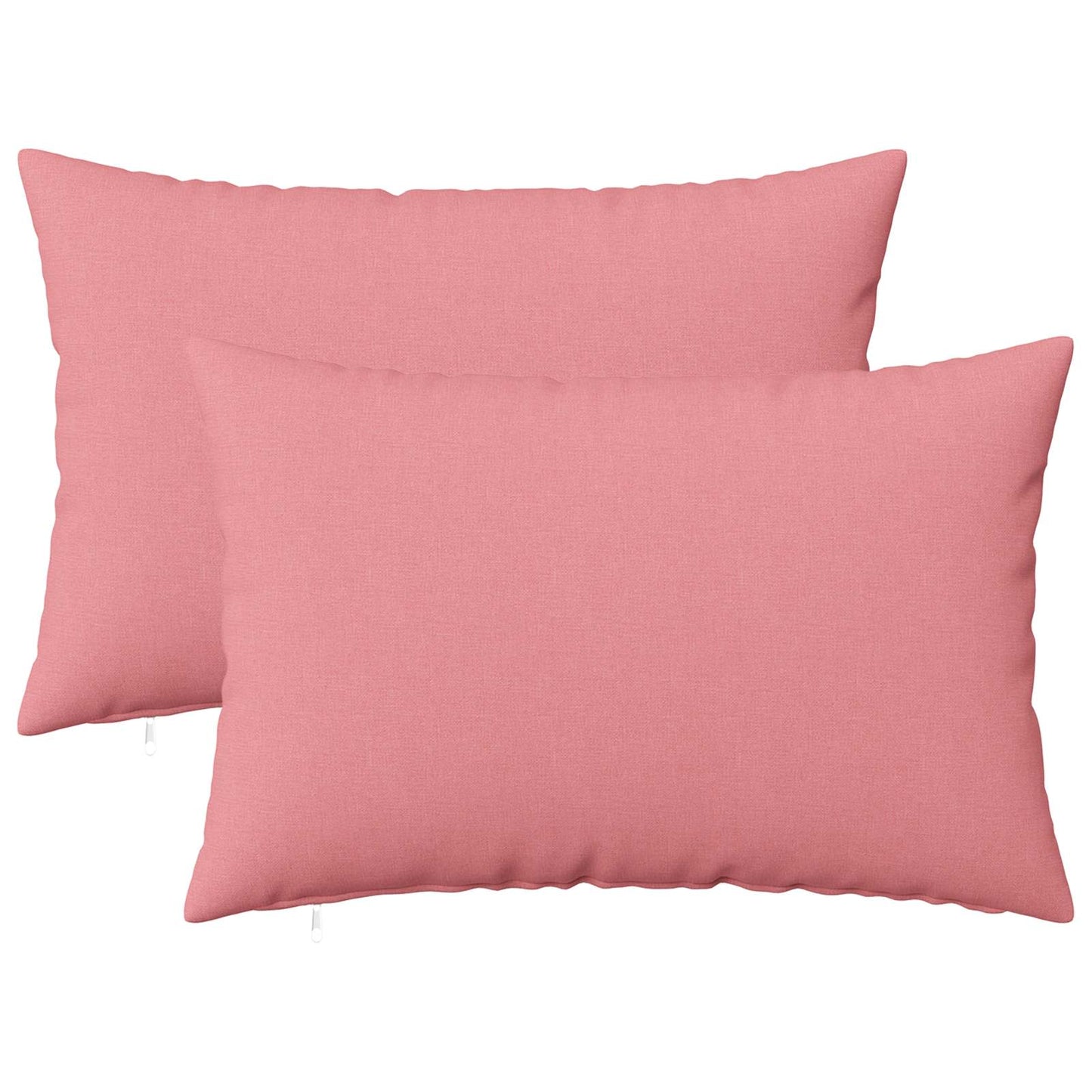 vidaXL Cushion with Pillow HEERLEN 2 pcs Pink Fabric