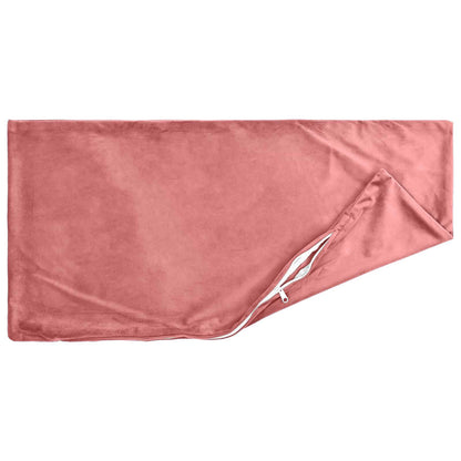 vidaXL Cushion with Pillow HEERLEN 6 pcs Pink Velvet