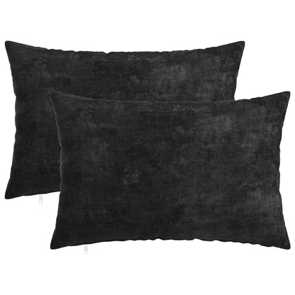 vidaXL Throw Pillow 2 pcs HEERLEN Anthracite 40 x 60 cm
