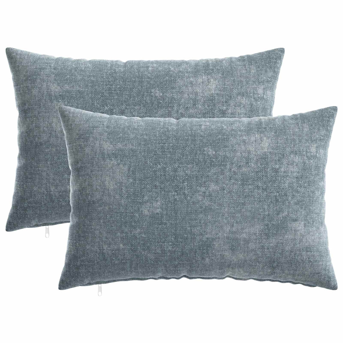 vidaXL Throw Pillow 2 pcs HEERLEN Light Blue 40 x 60 cm