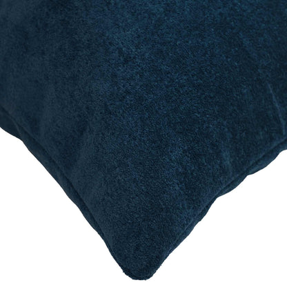 vidaXL Cushion with Pillow HEERLEN 6 pcs Blue Microfiber Fleece