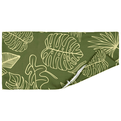 vidaXL Cushion with Pillow HEERLEN 6 pcs Leaf Design Polyester