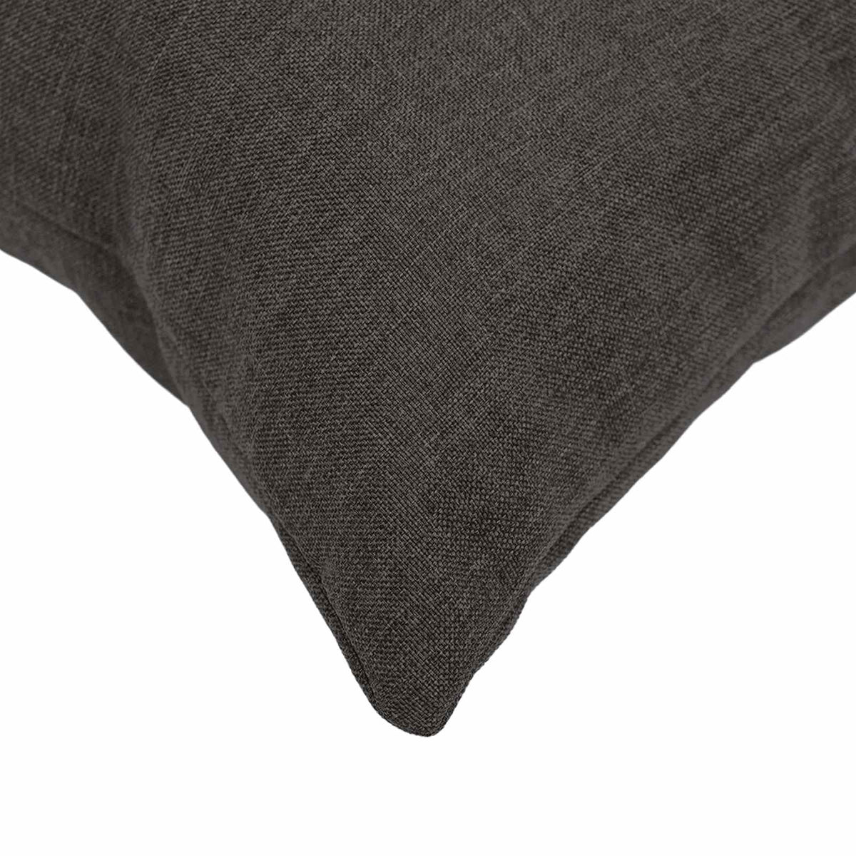 vidaXL Cushion with Pillow HEERLEN 6 pcs Dark Grey Fabric