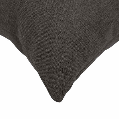 vidaXL Cushion with Pillow HEERLEN 6 pcs Dark Grey Fabric