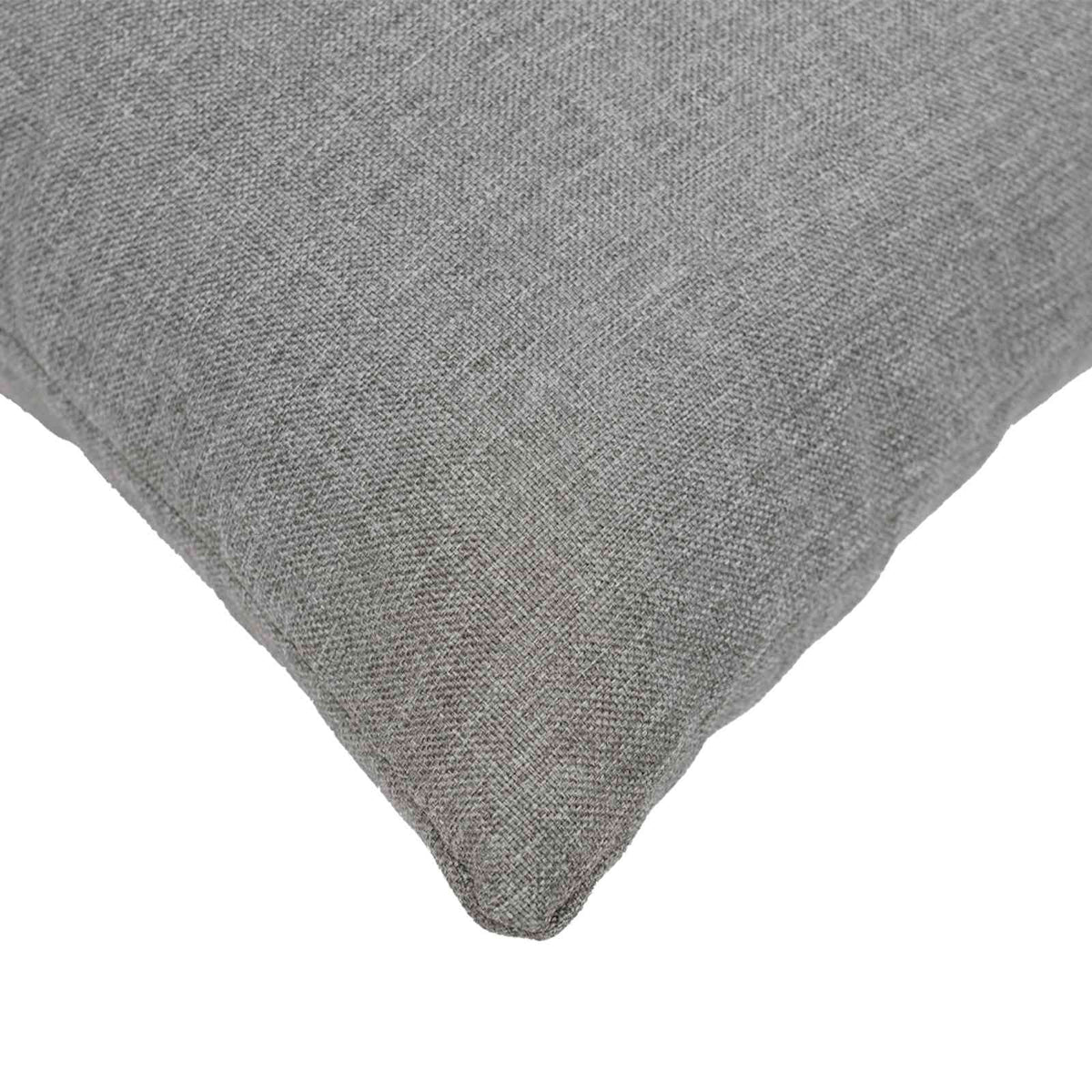 vidaXL Cushion with Pillow HEERLEN 2 pcs Cloud Grey Fabric
