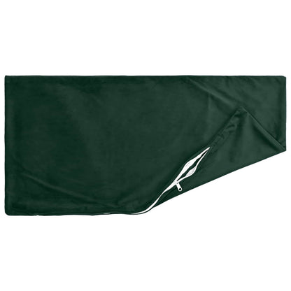vidaXL Cushion with Pillow HEERLEN 6 pcs Dark Green Velvet
