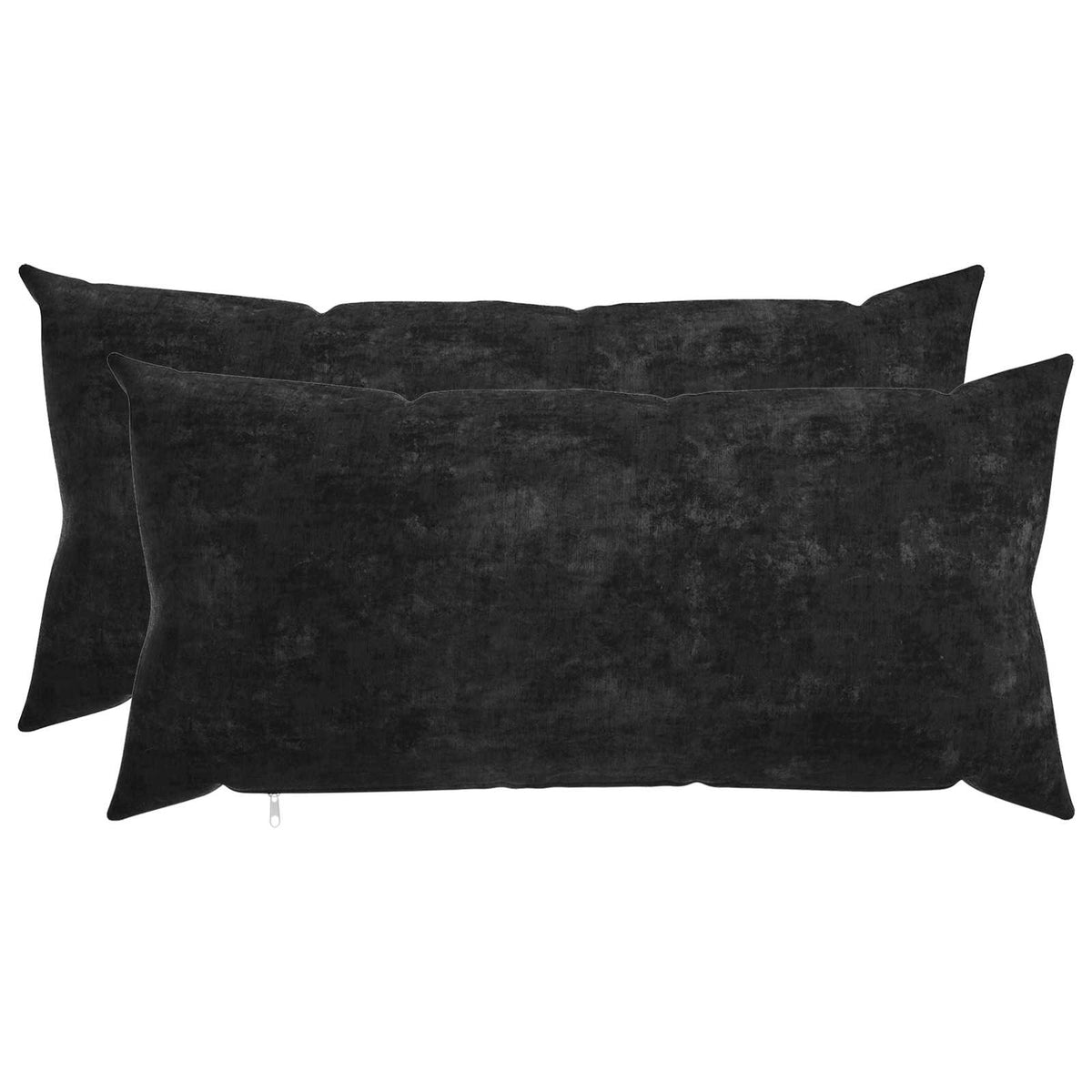 vidaXL Throw Pillow 2 pcs HEERLEN Anthracite 40 x 70 cm