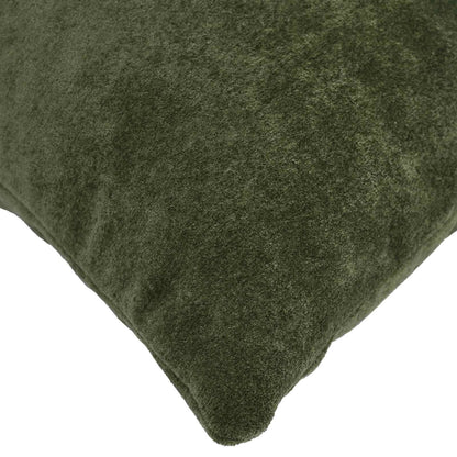 vidaXL Cushion with Pillow HEERLEN 6 pcs Green Microfiber Fleece