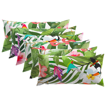 vidaXL Cushion with Pillow HEERLEN 6 pcs Multicolour Polyester