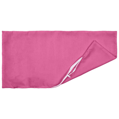 vidaXL Cushion with Pillow HEERLEN 2 pcs Pink Polyester