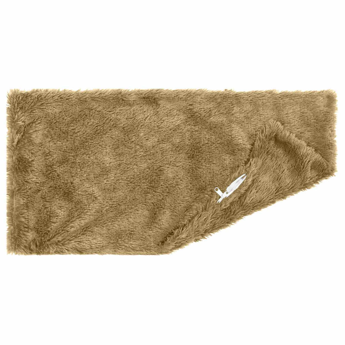 vidaXL Cushion with Pillow HEERLEN 6 pcs Light Grey PV Fleece