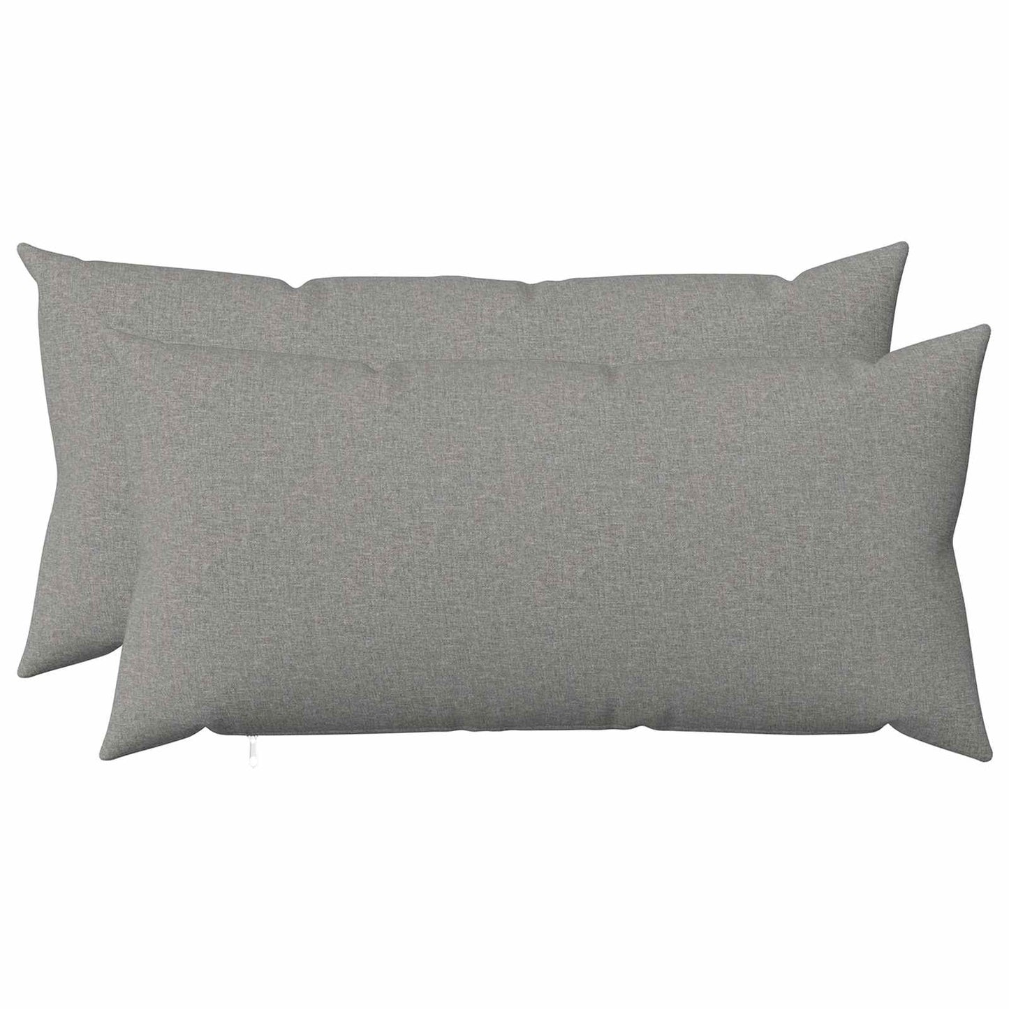 vidaXL Cushion with Pillow HEERLEN 2 pcs Cloud Grey Fabric