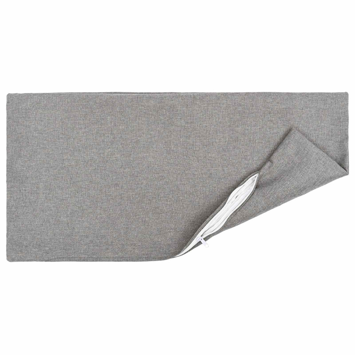 vidaXL Cushion with Pillow HEERLEN 6 pcs Cloud Grey Fabric