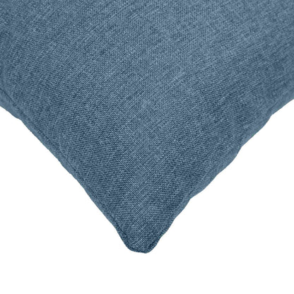 vidaXL Cushion with Pillow HEERLEN 2 pcs Jeans Blue Fabric