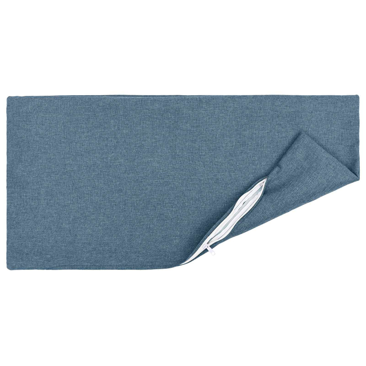 vidaXL Cushion with Pillow HEERLEN 2 pcs Jeans Blue Fabric
