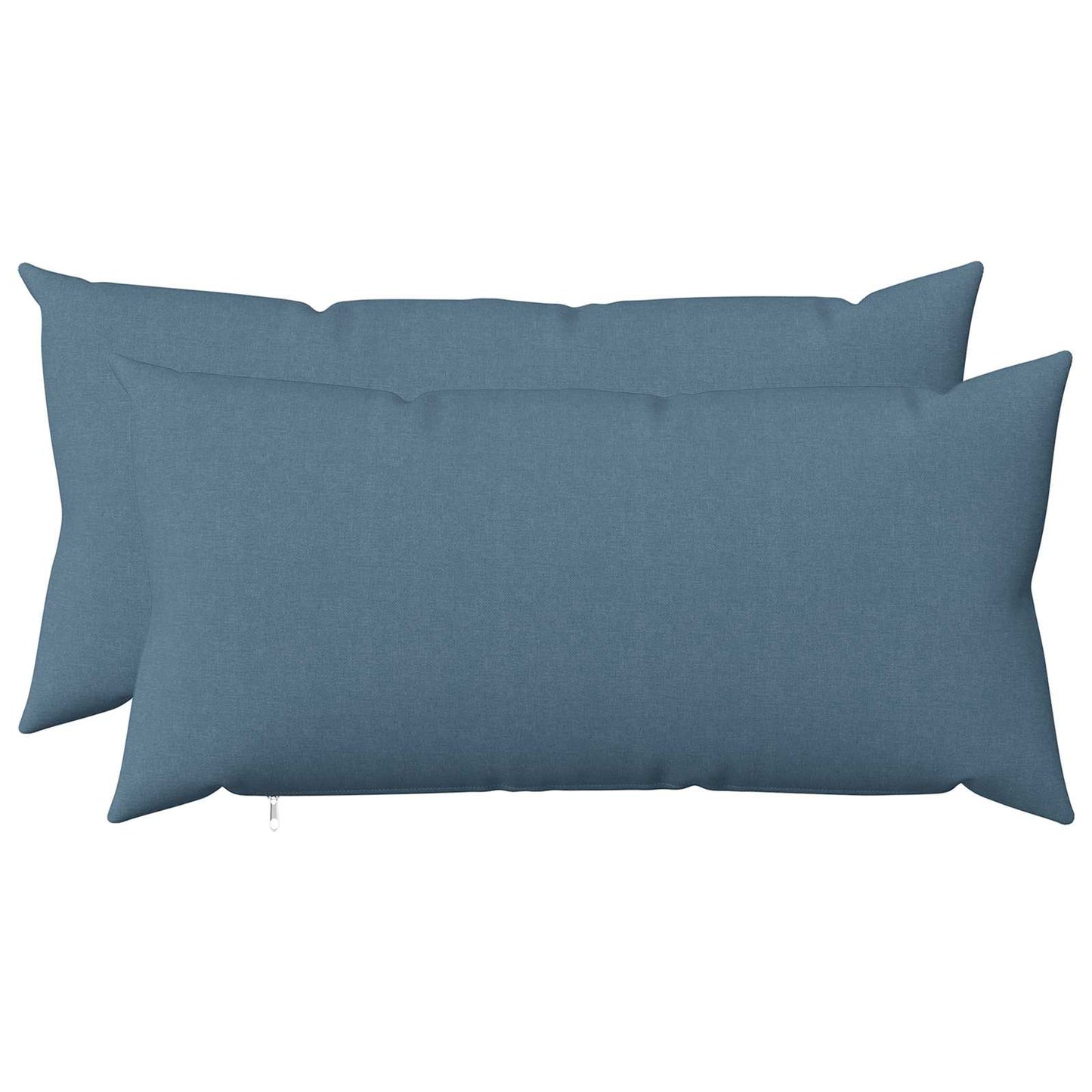 vidaXL Cushion with Pillow HEERLEN 2 pcs Jeans Blue Fabric