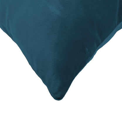 vidaXL Cushion with Pillow HEERLEN 2 pcs Blue Velvet