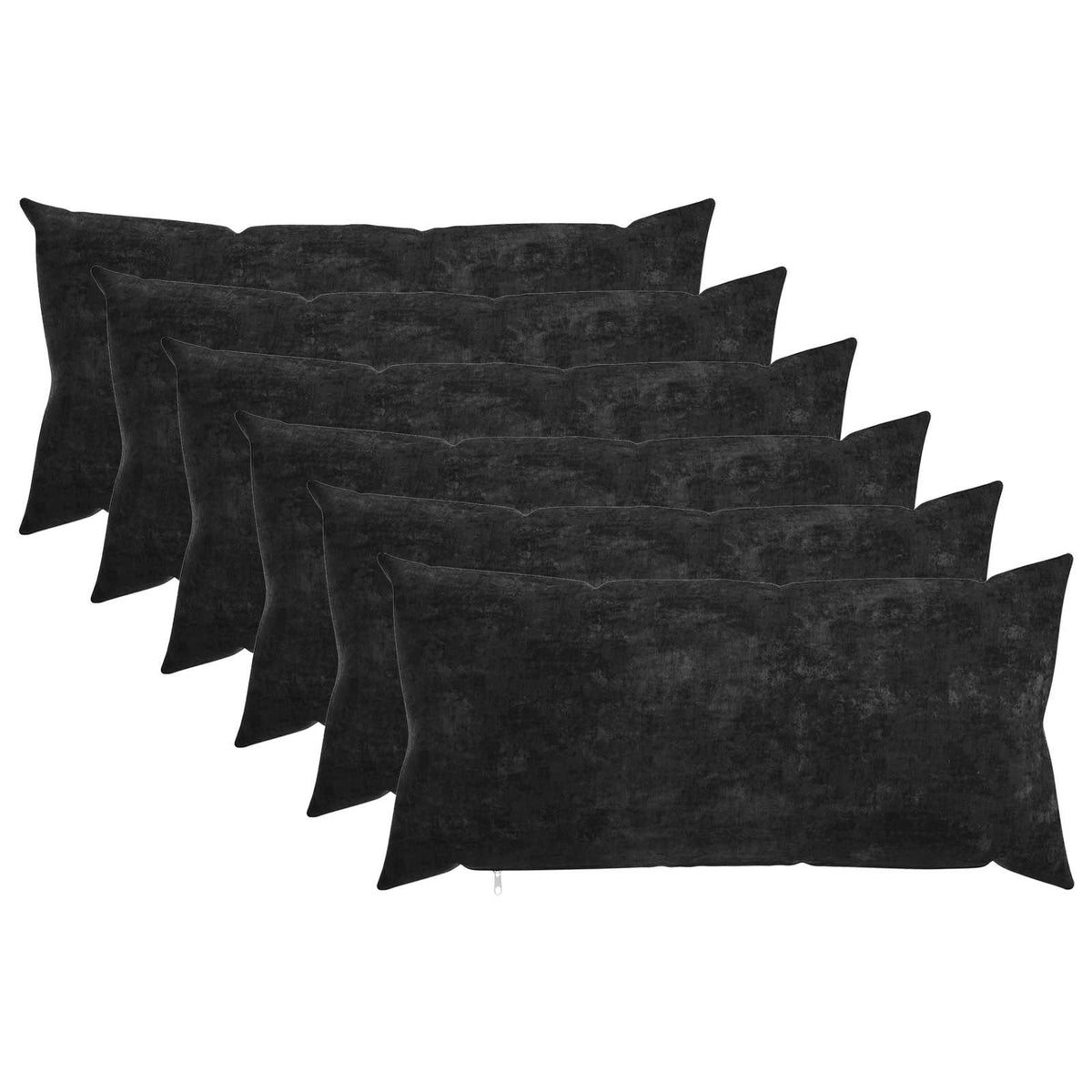 vidaXL Throw Pillow 6 pcs HEERLEN Anthracite 40 x 80 cm