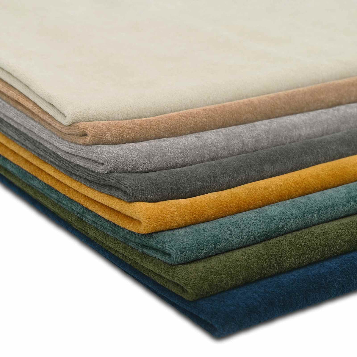 vidaXL Cushion with Pillow HEERLEN 6 pcs Blue Microfiber Fleece