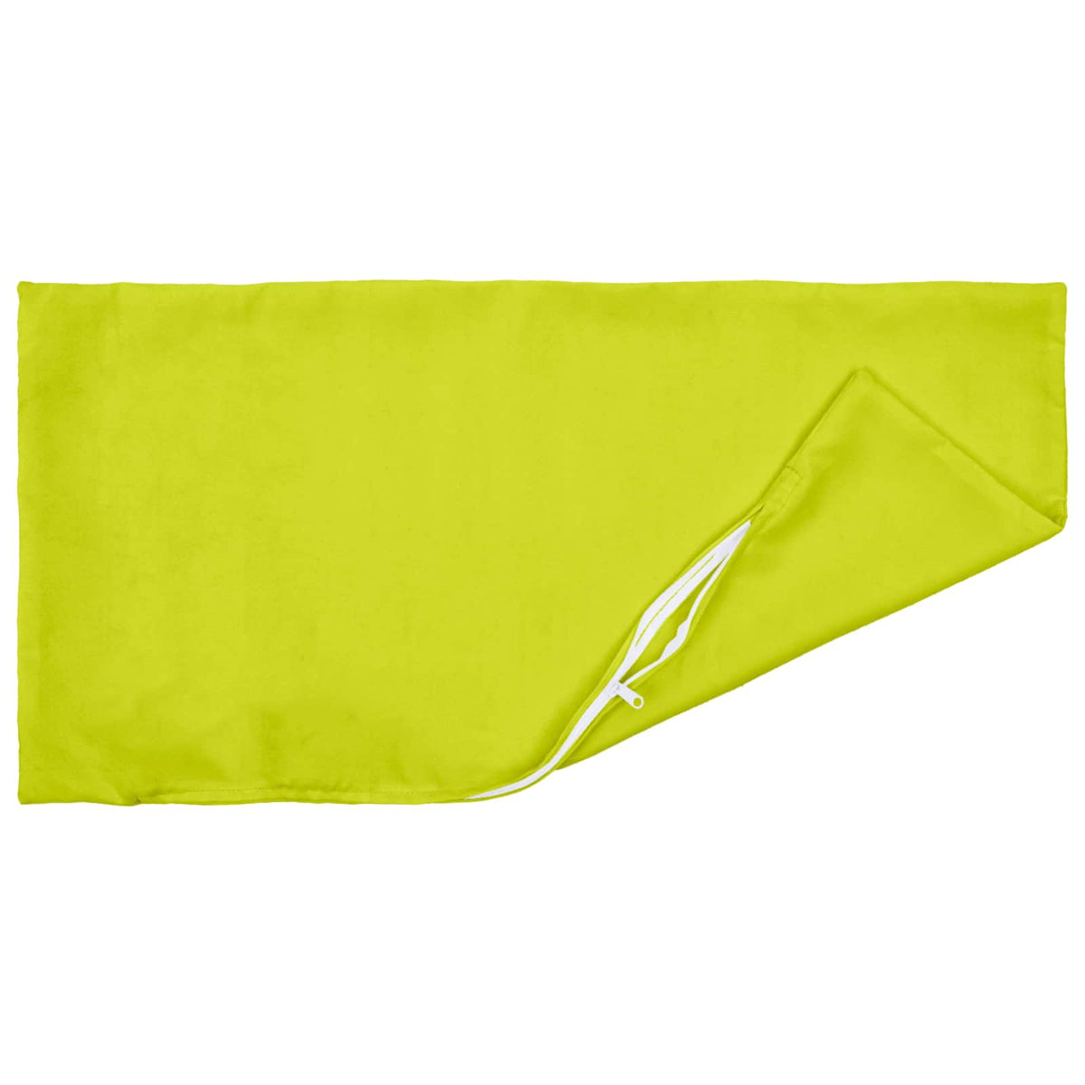 vidaXL Cushion with Pillow HEERLEN 12 pcs Bright Green Polyester