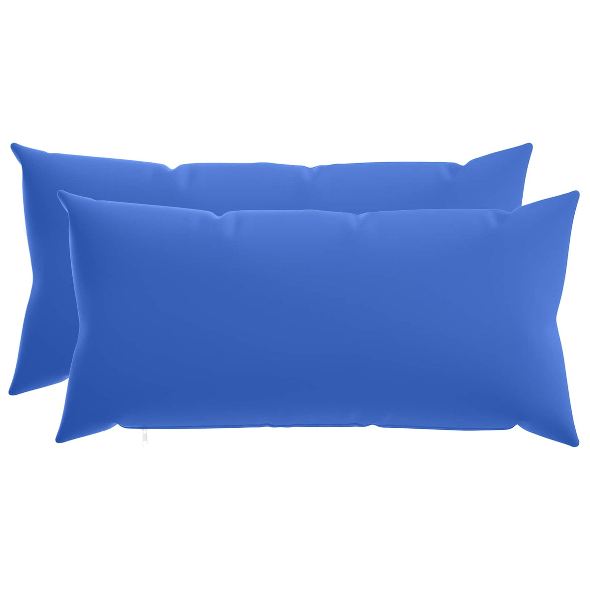 vidaXL Cushion with Pillow HEERLEN 2 pcs Royal Blue Polyester