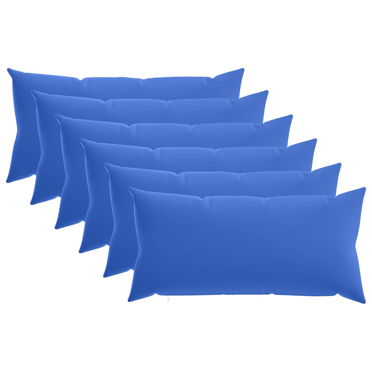 vidaXL Cushion with Pillow HEERLEN 6 pcs Royal Blue Polyester