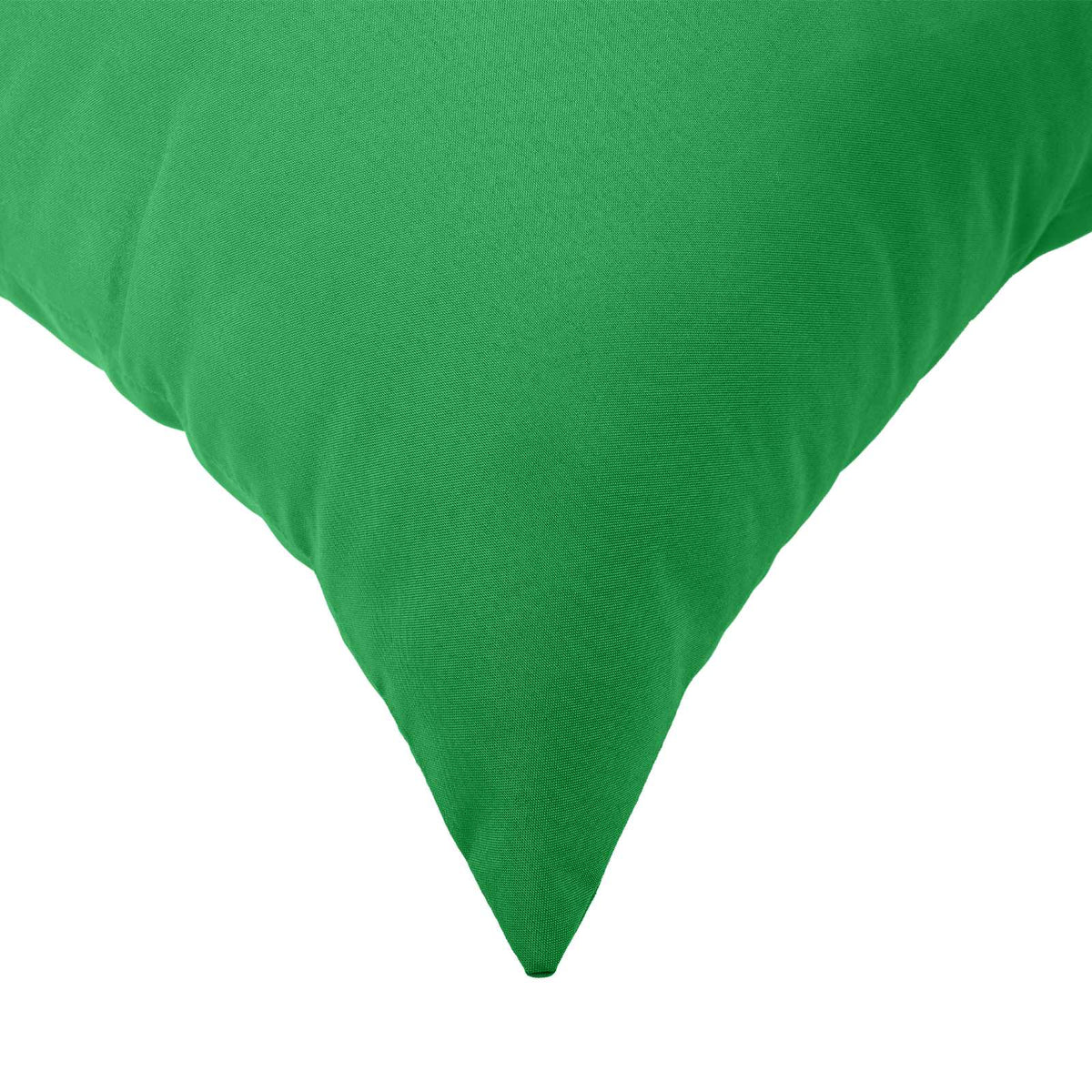 vidaXL Cushion with Pillow HEERLEN 2 pcs Green Polyester