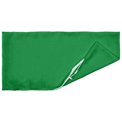 vidaXL Cushion with Pillow HEERLEN 12 pcs Green Polyester