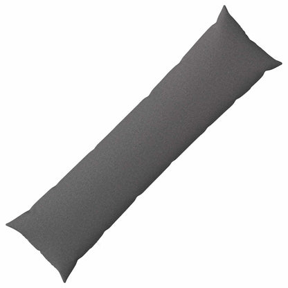 vidaXL Cushion with Pillow HEERLEN Light Grey 40 x 145 cm Fabric