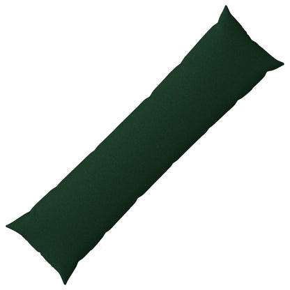 vidaXL Cushion with Pillow HEERLEN Dark Green 40 x 145 cm Fabric