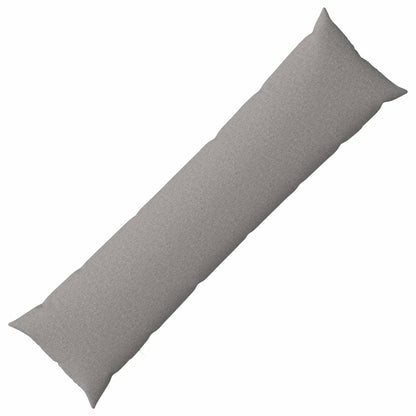 vidaXL Cushion with Pillow HEERLEN Cloud Grey 40 x 145 cm Fabric