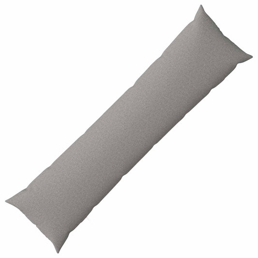 vidaXL Cushion with Pillow HEERLEN Cloud Grey 40 x 145 cm Fabric