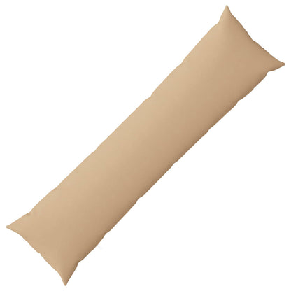 vidaXL Cushion with Pillow HEERLEN Cream 40 x 145 cm Fabric