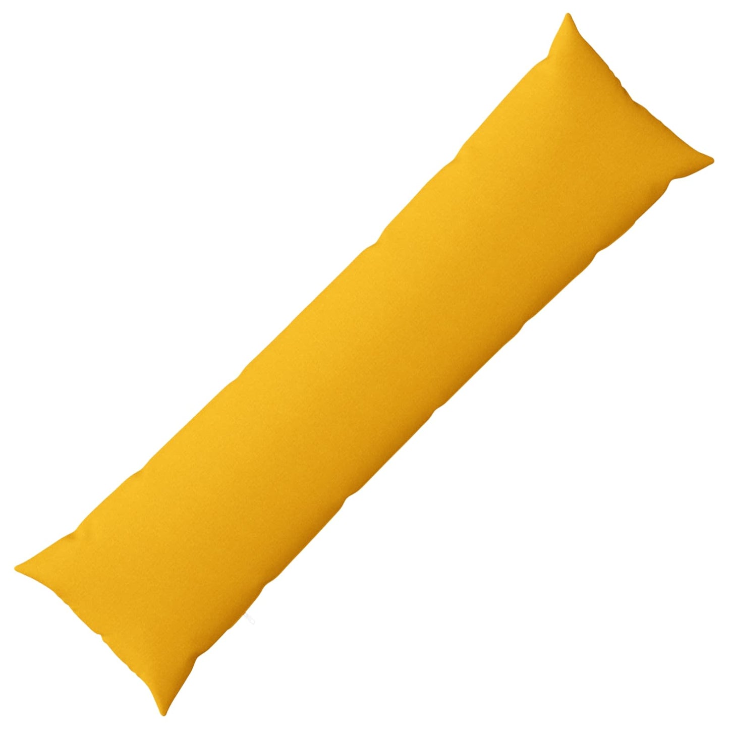 vidaXL Cushion with Pillow HEERLEN Light Yellow 40 x 145 cm Fabric