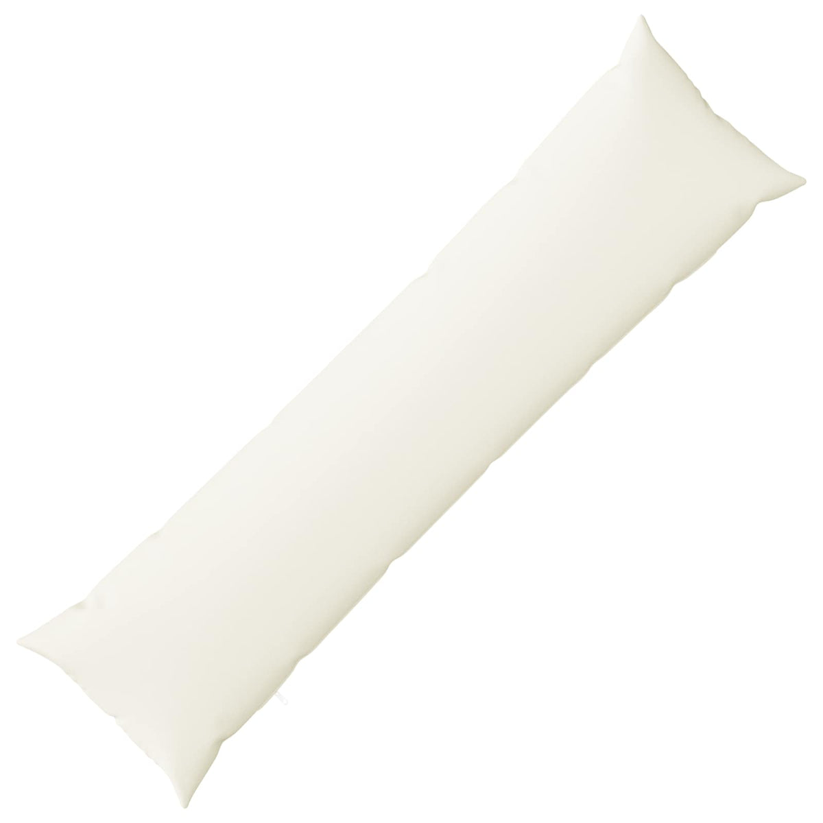 vidaXL Cushion with Pillow HEERLEN White 40 x 145 cm Fabric