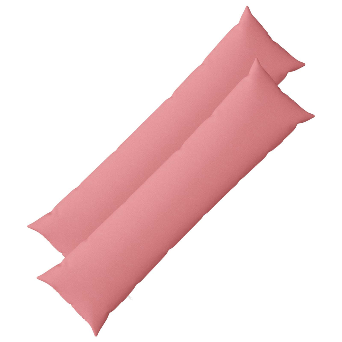 vidaXL Cushion with Pillow HEERLEN 2 pcs Pink Fabric