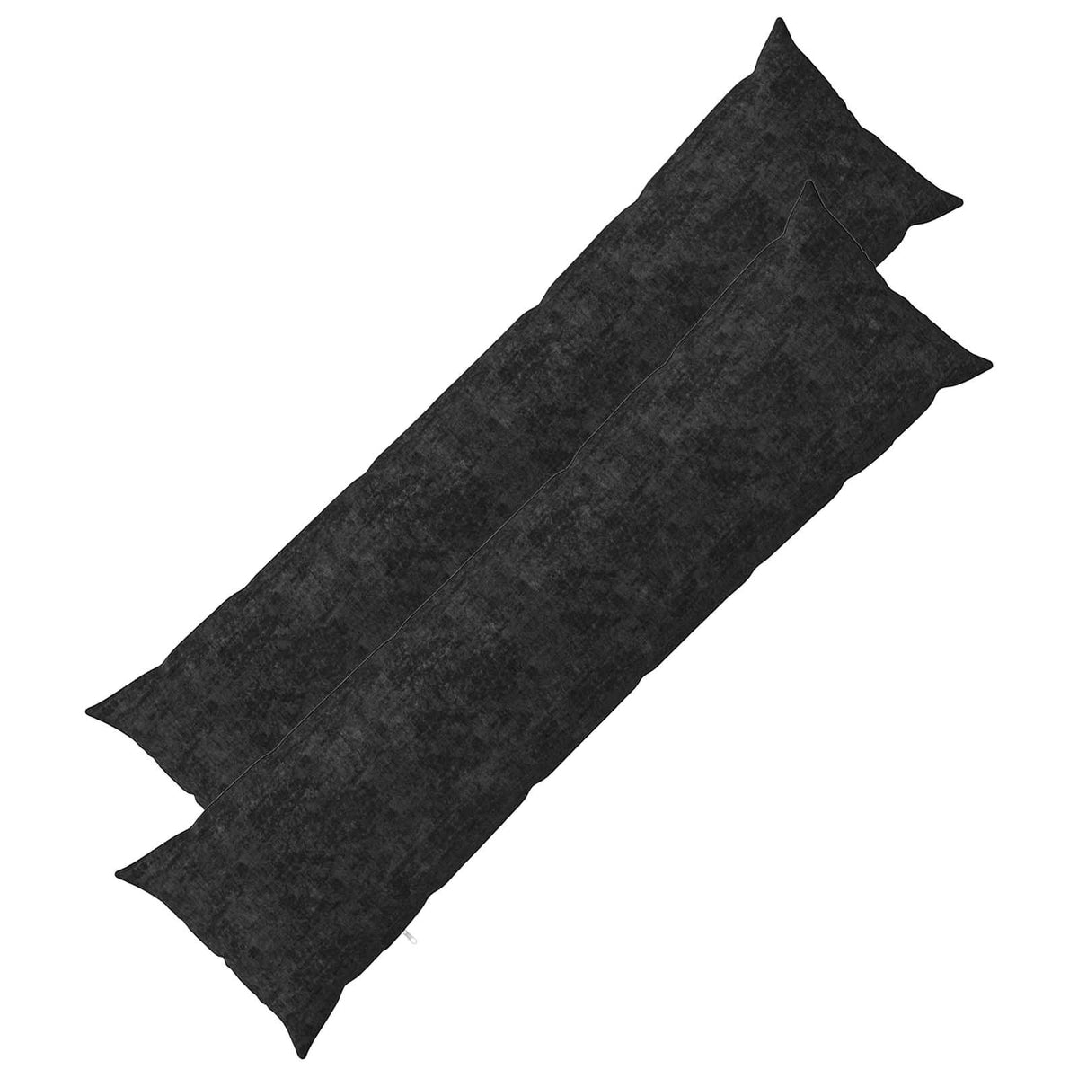 vidaXL Throw Pillow 2 pcs HEERLEN Anthracite 40 x 145 cm