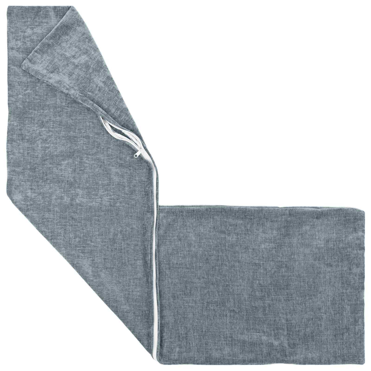 vidaXL Throw Pillow HEERLEN Light Blue 40 x 145 cm Chenille Fabric