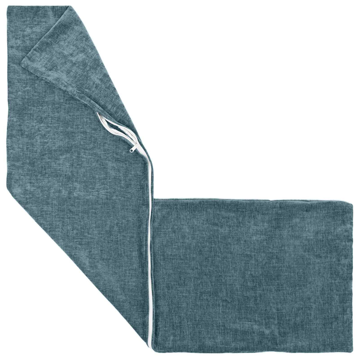 vidaXL Throw Pillow HEERLEN Blue 40 x 145 cm Chenille Fabric