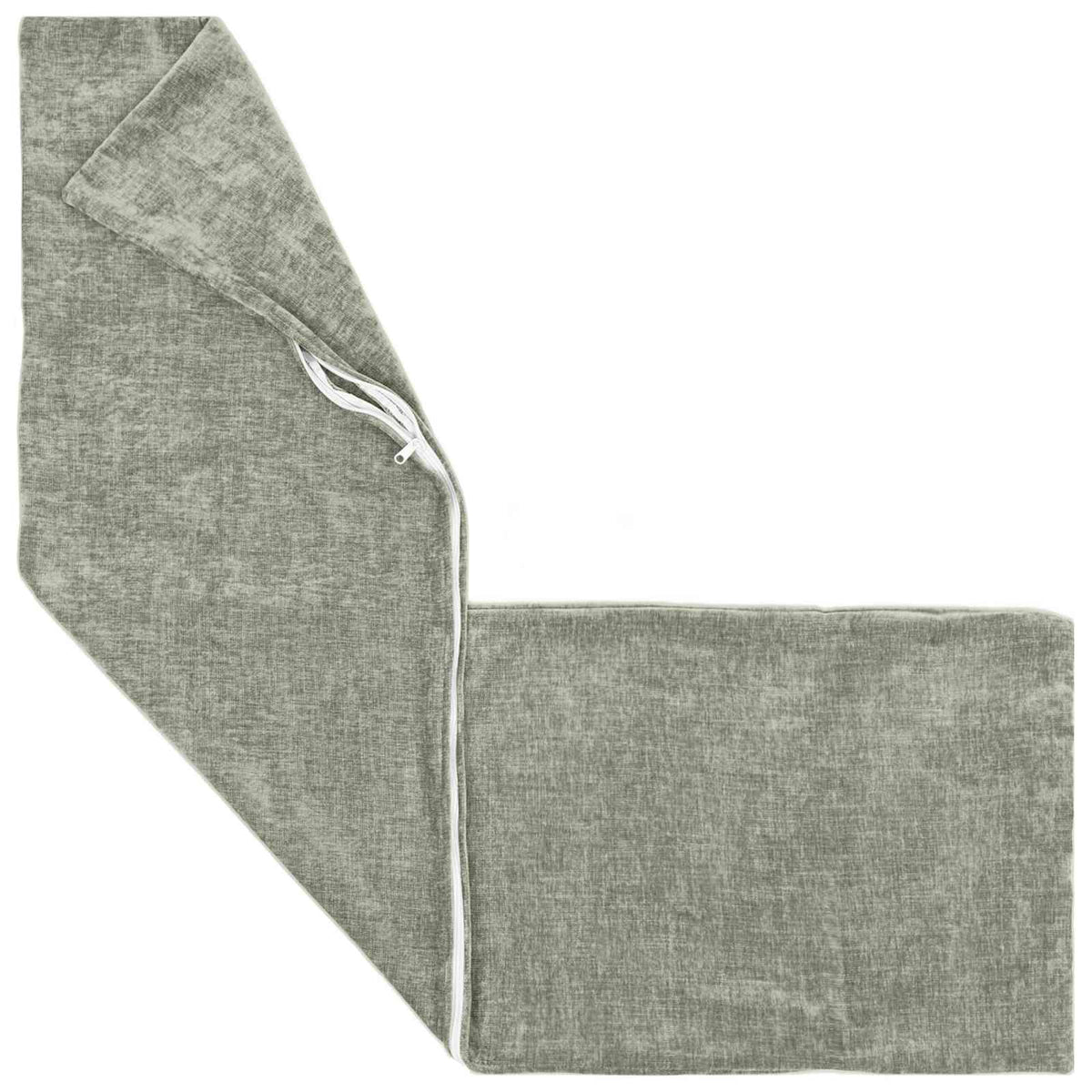 vidaXL Throw Pillow HEERLEN Green 40 x 145 cm Chenille Fabric