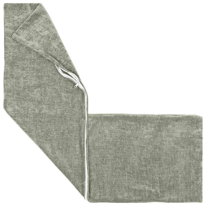 vidaXL Throw Pillow HEERLEN Green 40 x 145 cm Chenille Fabric