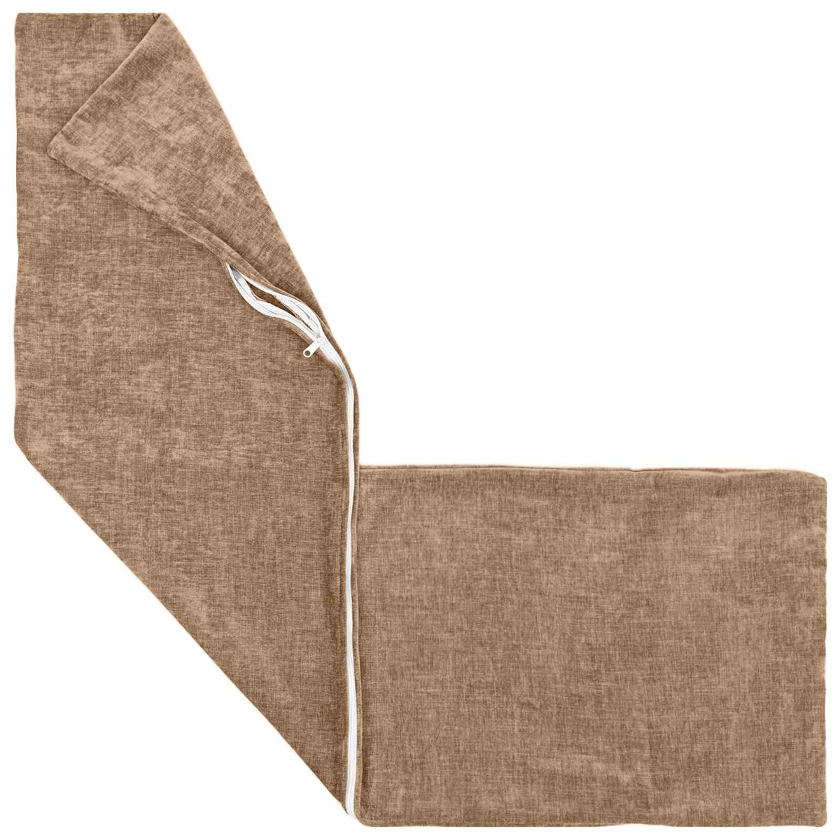 vidaXL Throw Pillow HEERLEN Brown 40 x 145 cm Chenille Fabric
