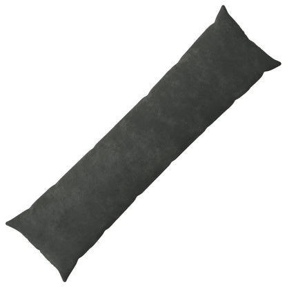 vidaXL Cushion HEERLEN Anthracite 40 x 145 cm Microfiber Fleece